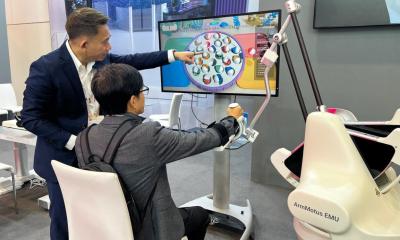 Robotic rehabilitation solutions presented at MEDICA 2025