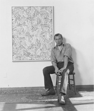How Larry Gagosian Pulled Off a Standout Show of Jasper Johns’s Crosshatch Paintings