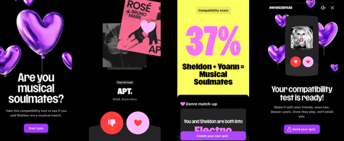 Deezer rolls out &lsquo;My Deezer Year 2025,&rsquo; its Spotify Wrapped clone | TechCrunch