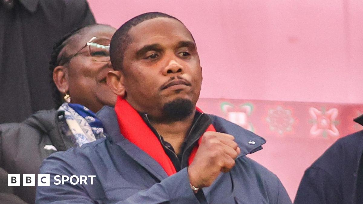Samuel Etoo given four-game ban and fine for Afcon 2025 misconduct