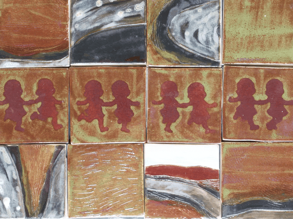 A Delightfully Tactile Stop-Motion Music Video Pieces Together 300 Ceramic Tiles