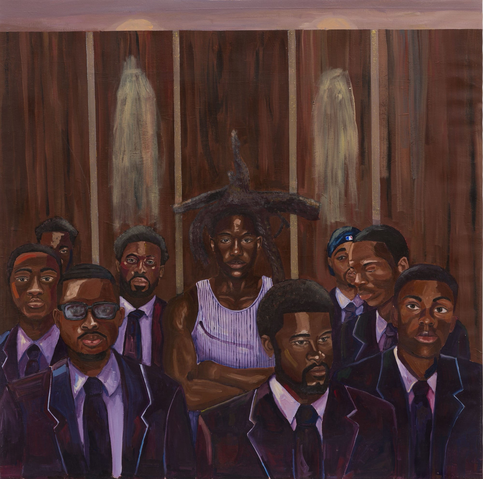 Personal Identities Pair with Sartorial Expression in Paintings by Glenn Hardy Jr.