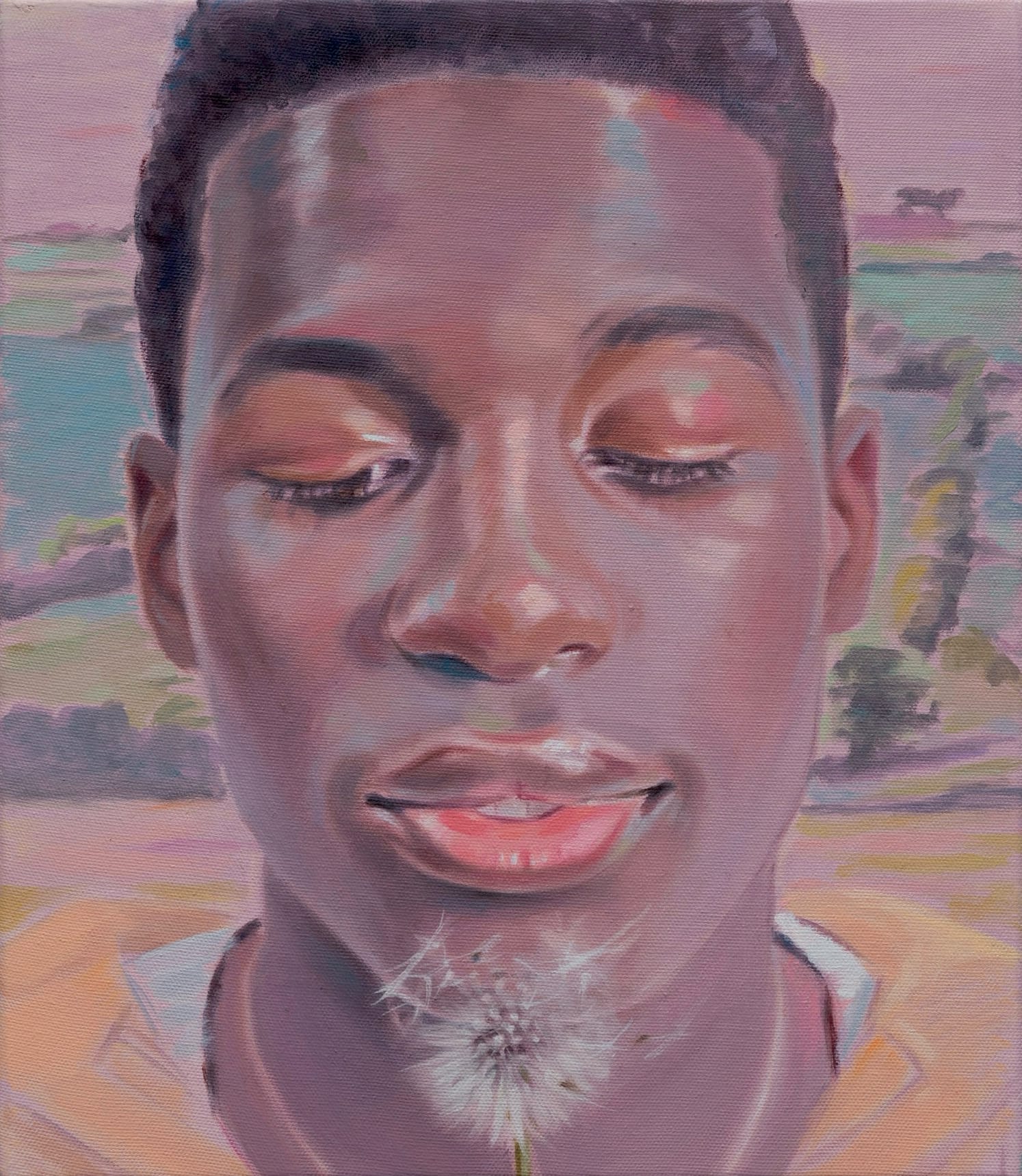 The Language of Flowers Meets Queer Desire in Kris Knight's Tender Portraiture