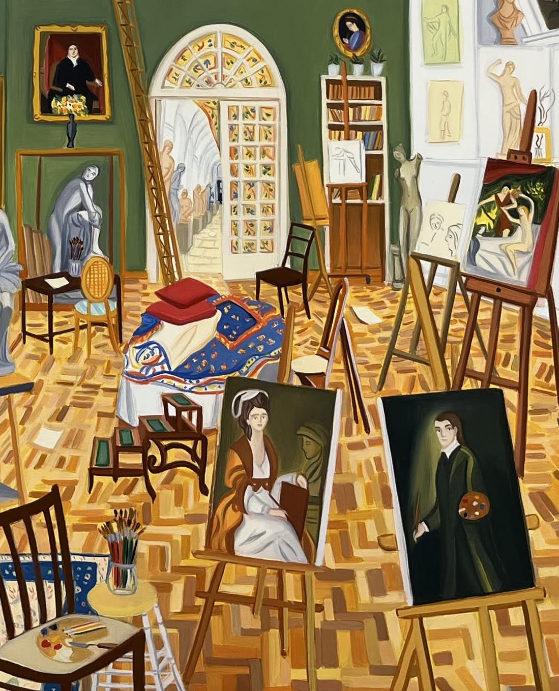 In 'Reading the Rooms,' Gretchen Scherer 'Opens Up' Historic, Art-Filled Spaces