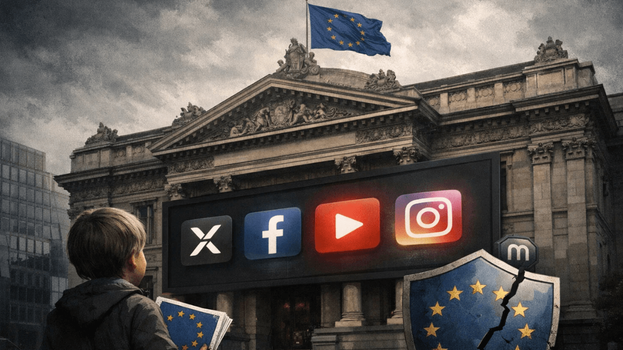 From children&rsquo;s colouring books to official portals: EU under fire for social media links