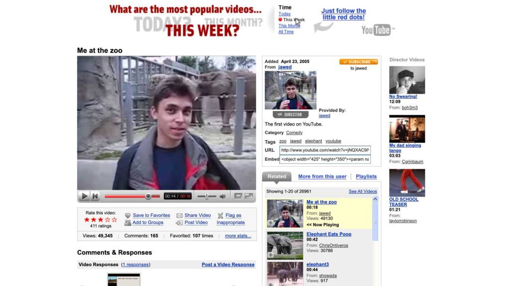 The Victoria & Albert Museum Acquires First YouTube Video Ever