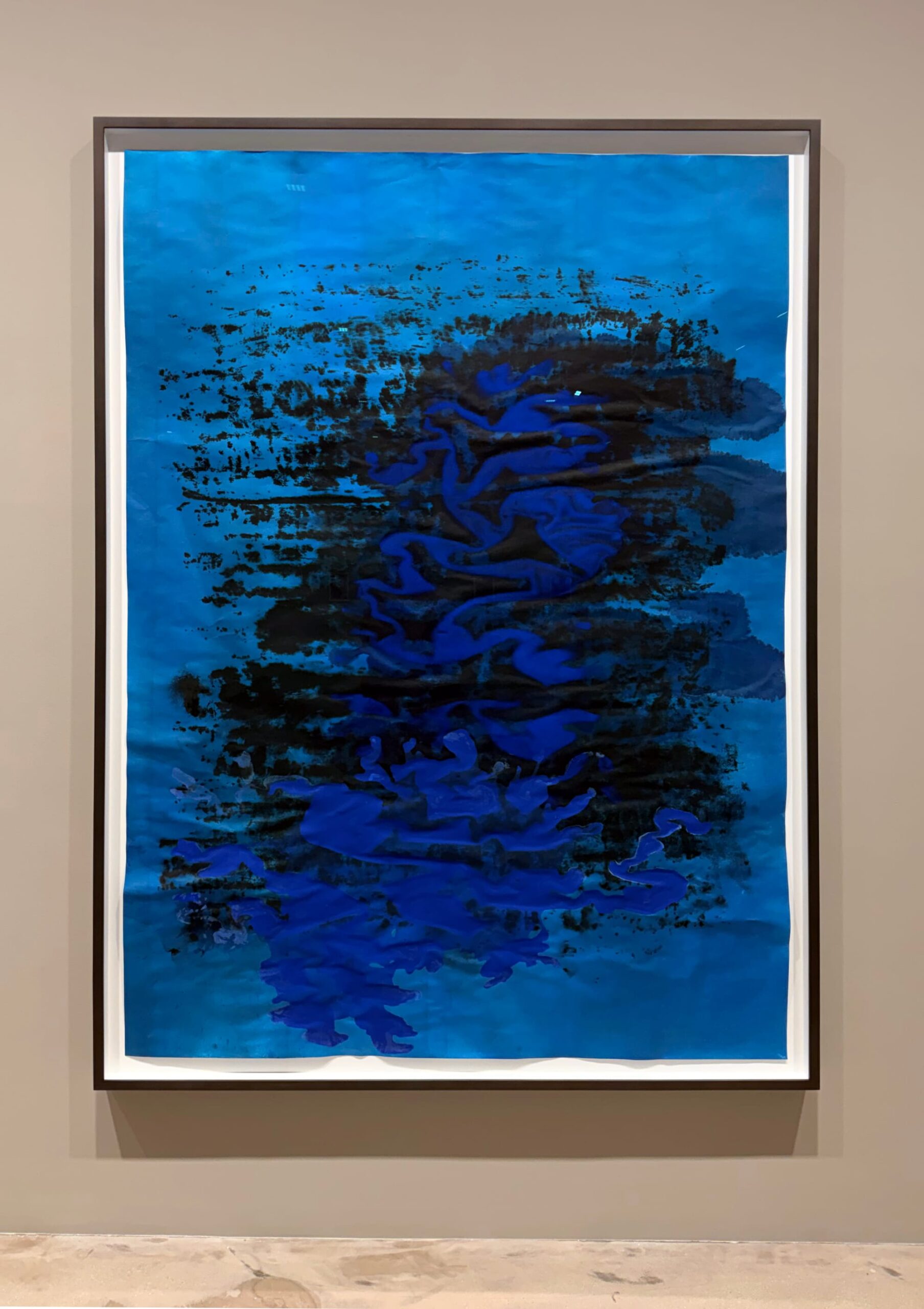 A Cold Plunge Into Glenn Ligon&rsquo;s Blue