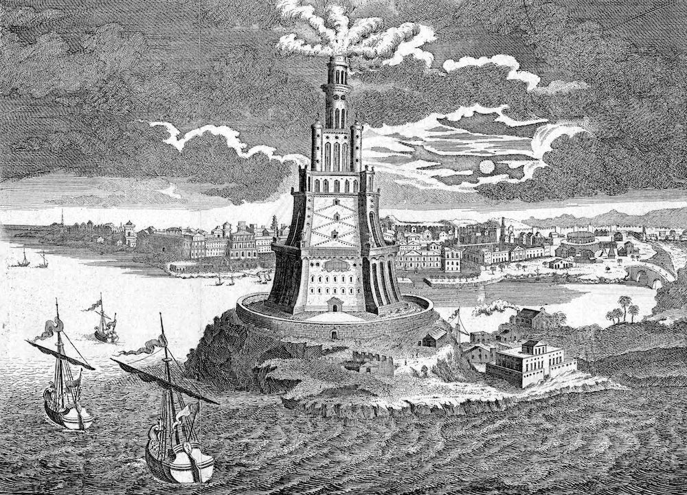 Digitally Rebuilding the Lighthouse of Alexandria, Once One of the Seven Wonders of the Ancient World