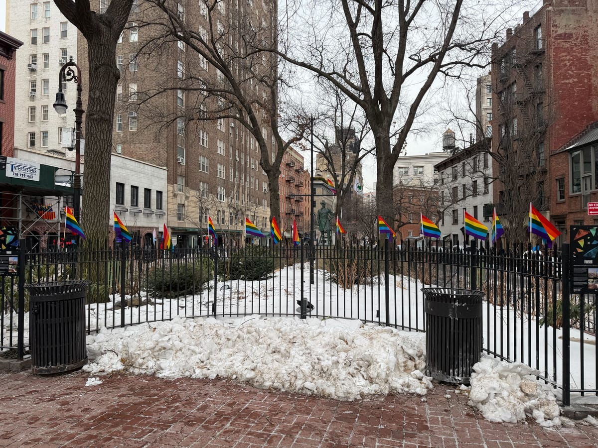 Pride Flag Removed From Stonewall Monument at Trump&rsquo;s Directive