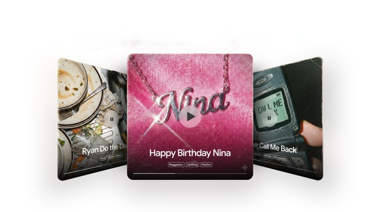 Google adds music-generation capabilities to the Gemini app | TechCrunch