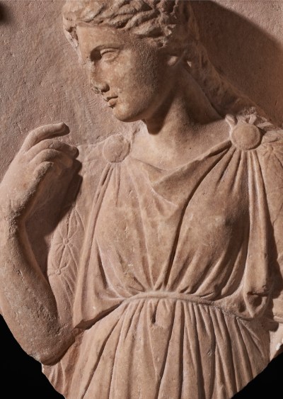 A Rare Greek Funerary Sculpture, Priced North of 0,000, Heads to TEFAF