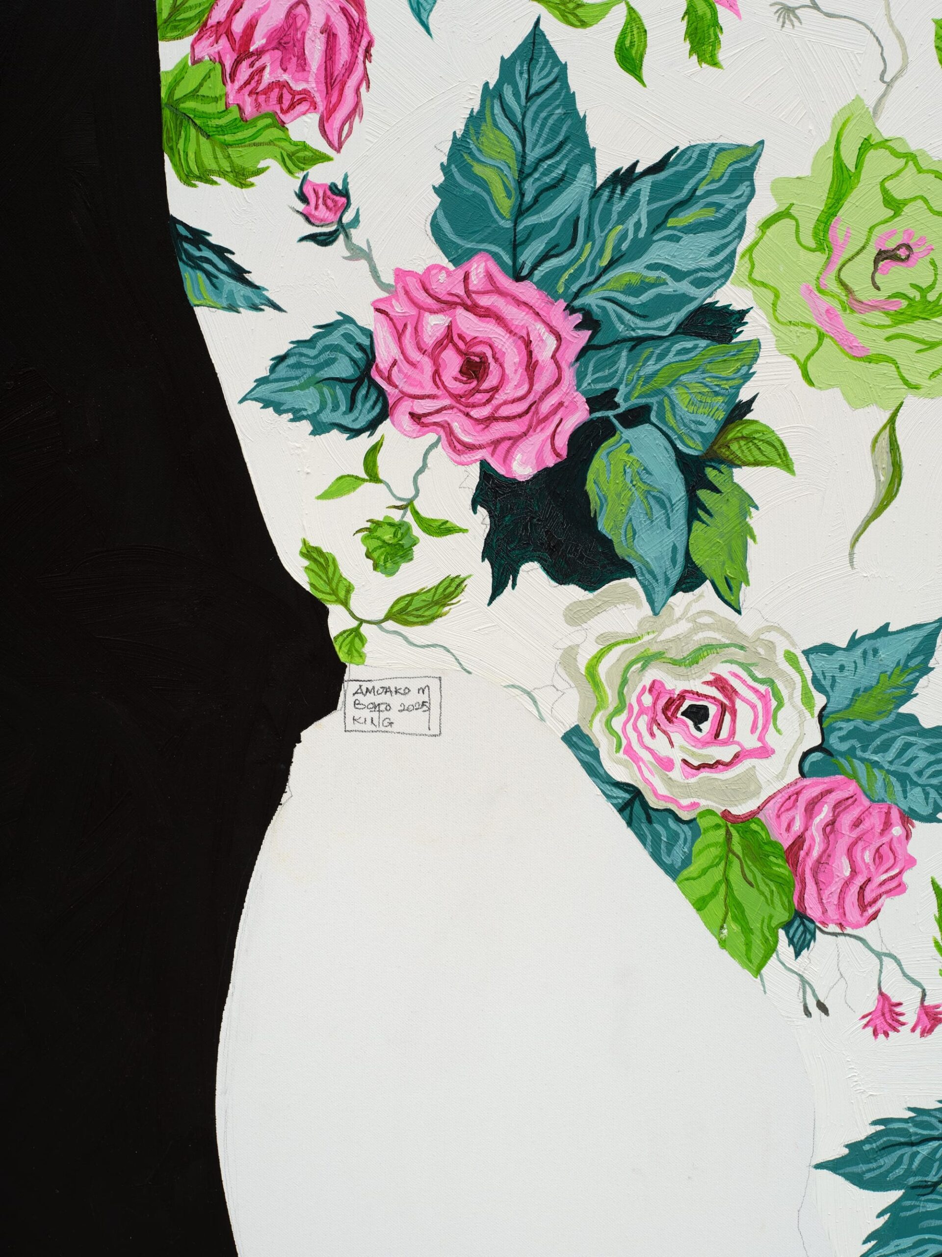 Amoako Boafo Weaves His Portraiture into an Architectural Replica of His Accra Studio