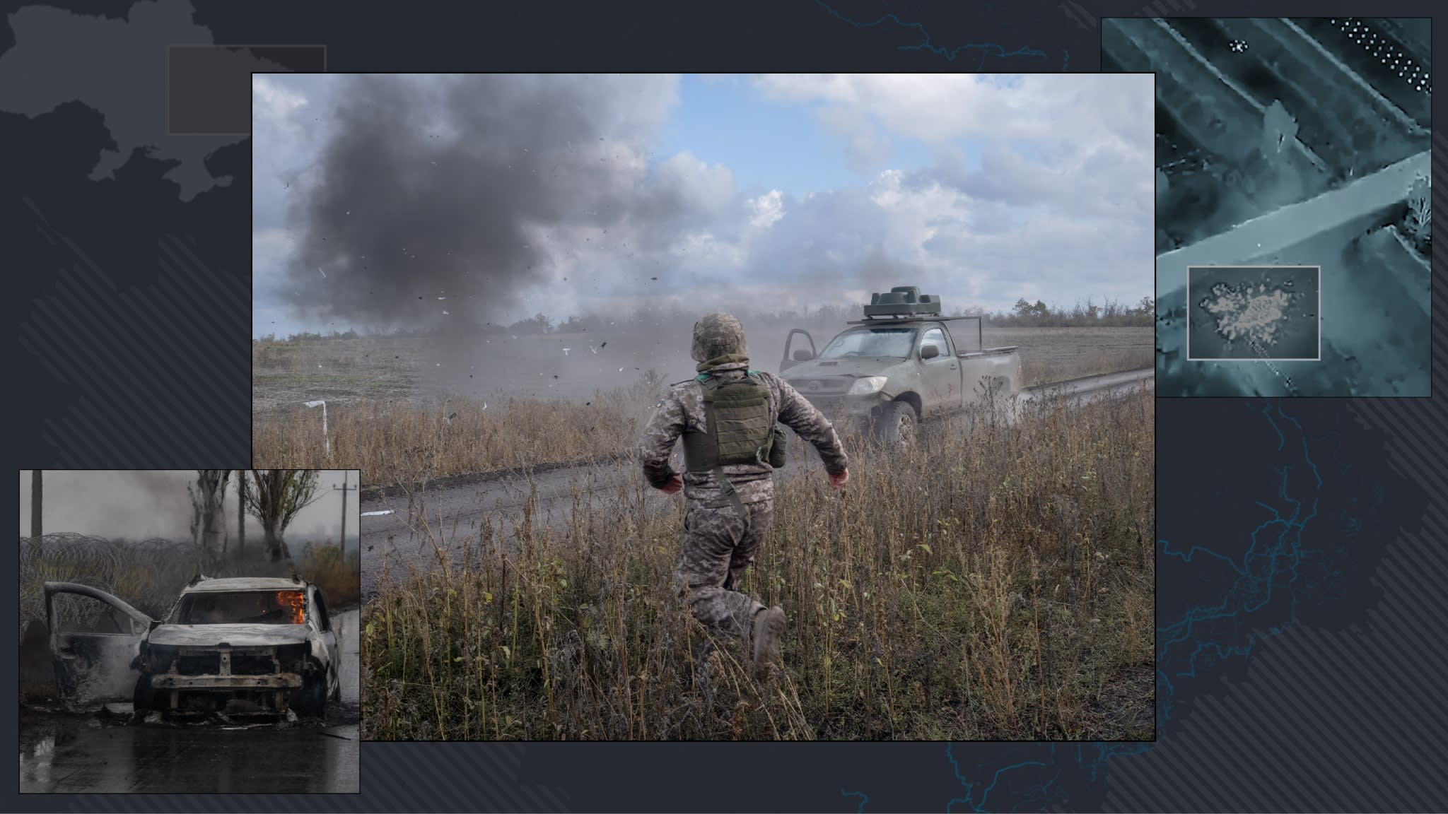 Inside Ukraine&rsquo;s &lsquo;kill zone&rsquo;