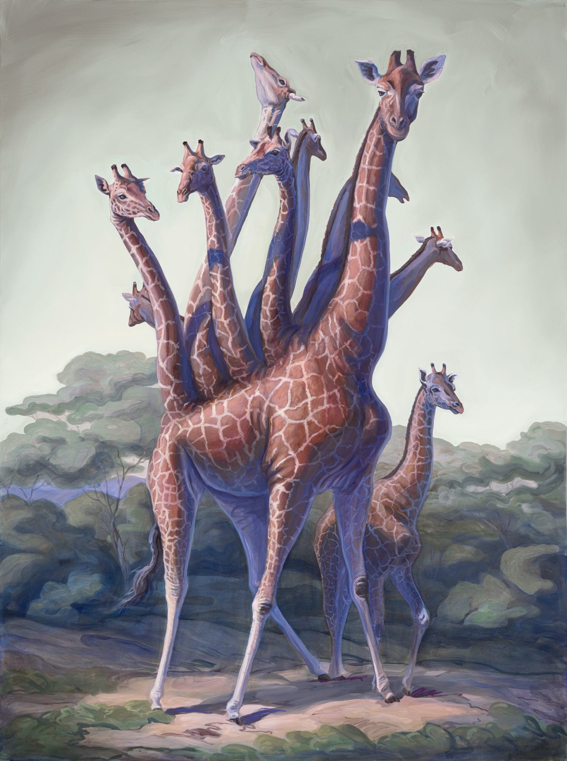 Bruno Pontiroli Tests the Boundaries of Familiarity in His Uncanny Wildlife Paintings