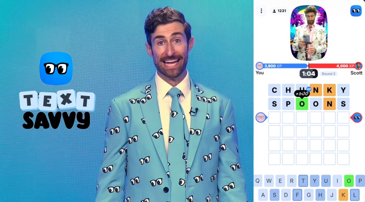 Remember HQ? &lsquo;Quiz Daddy&rsquo; Scott Rogowsky is back with TextSavvy, a daily mobile game show | TechCrunch