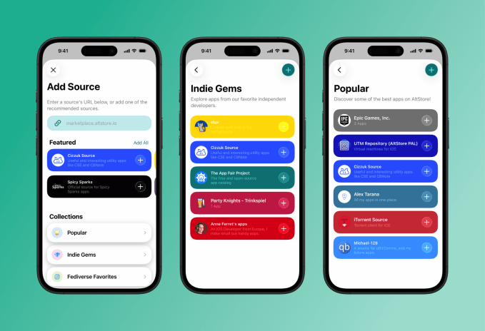 Alternative app store AltStore PAL joins the fediverse | TechCrunch