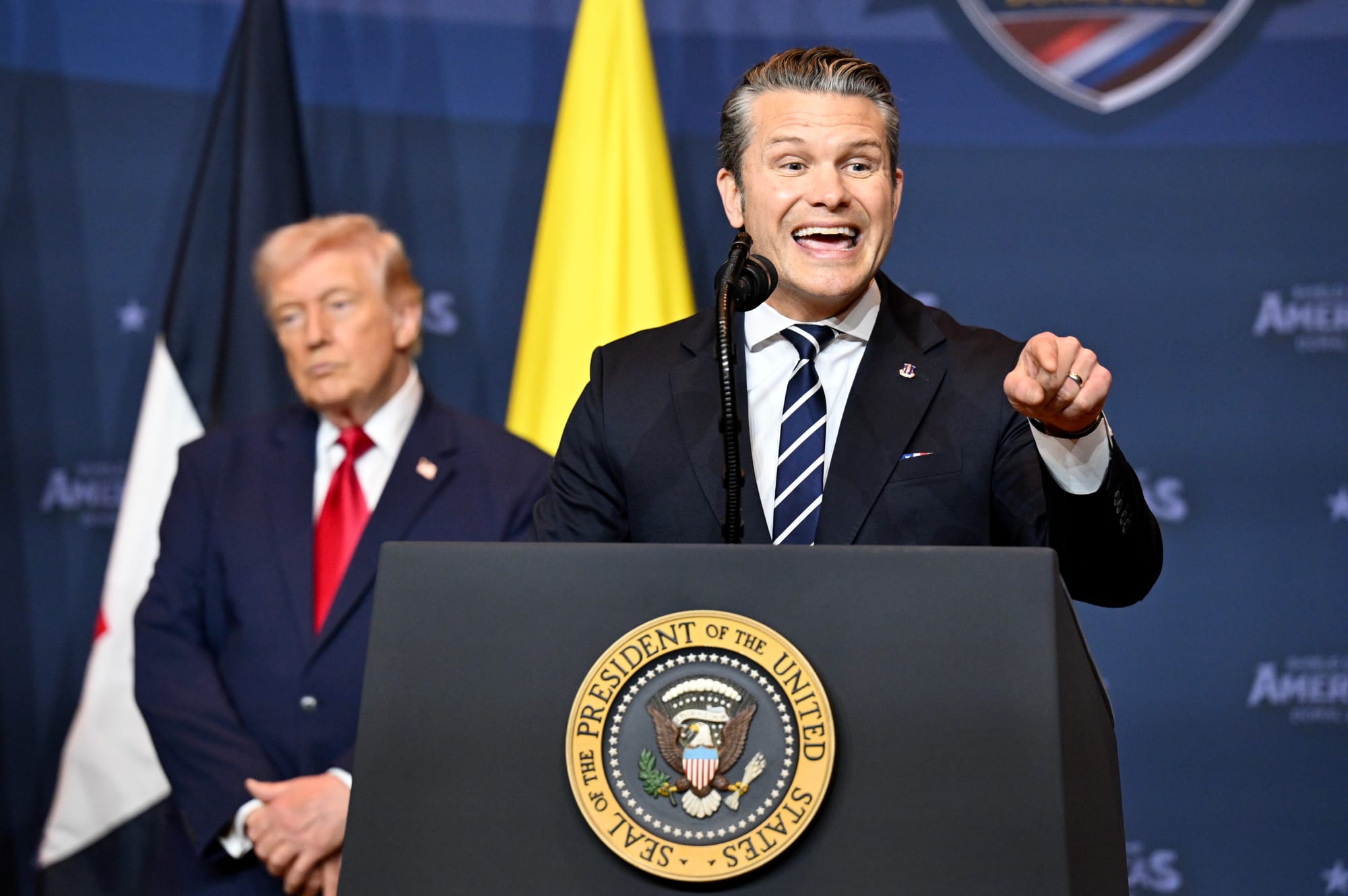 Pete Hegseth Goes to War With Press Photographers