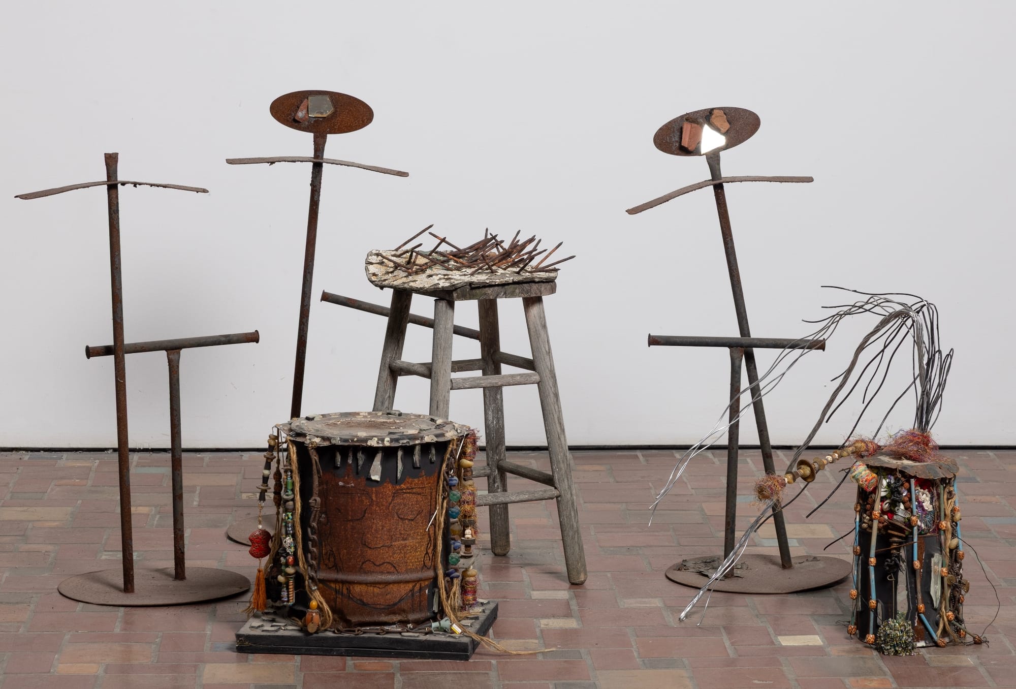 Mirrors, Iron, and Stone Conjure Ancestral Healing in Olayami Dabls' Detroit Museum