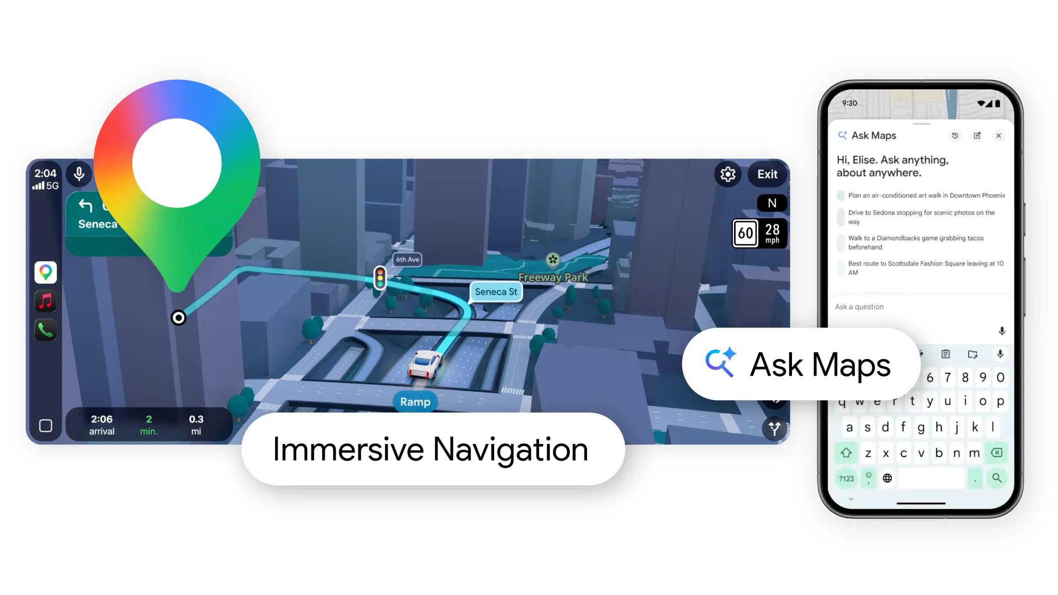 Google Maps Adds Gemini AI-Powered 'Ask Maps' Feature and 3D Immersive Navigation