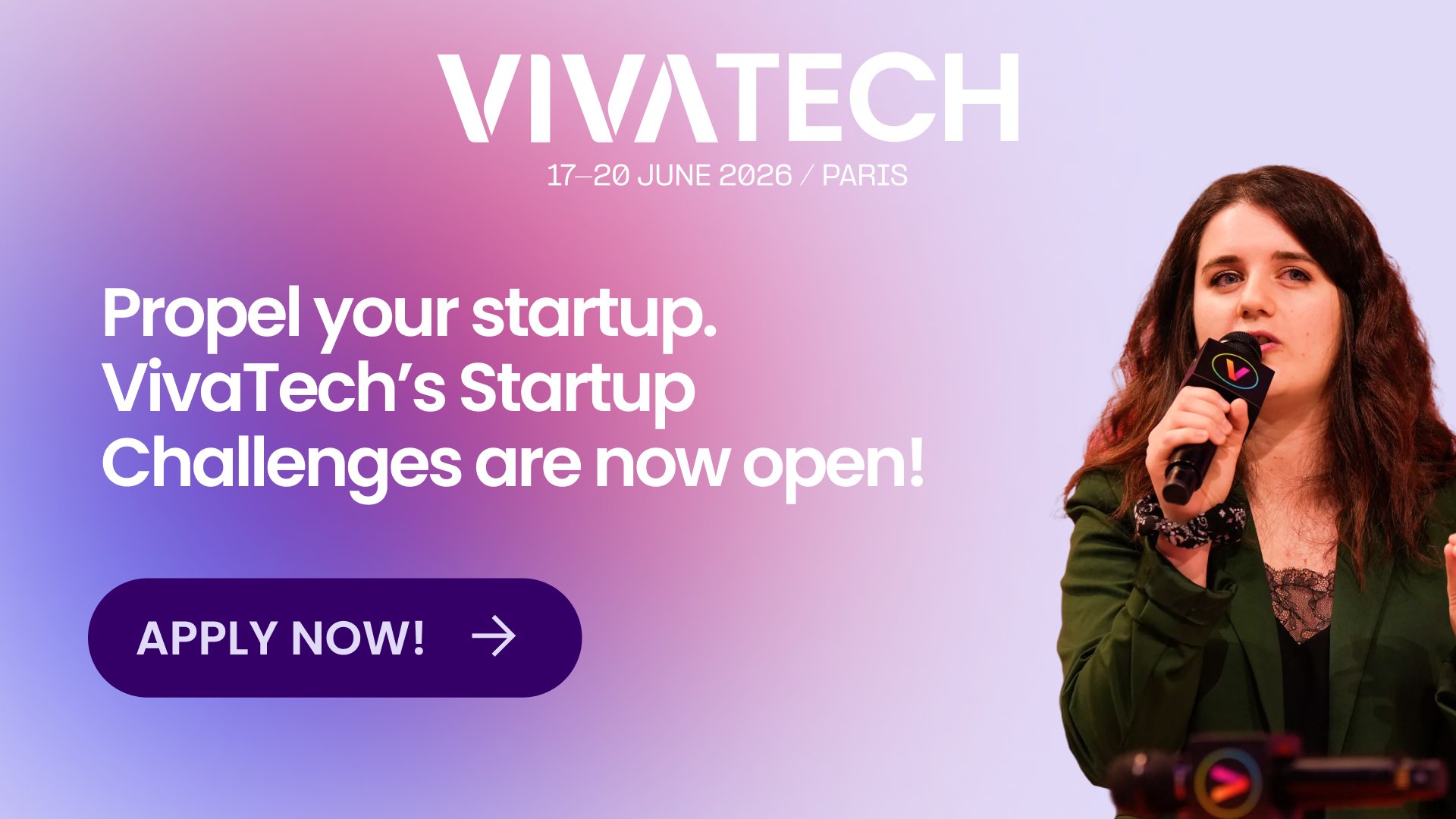 Shape the Next Decade: VivaTech 2026 Startup Challenges are Now Open!