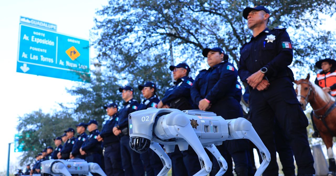 Robot Dogs Are on Going on Patrol at the 2026 World Cup in Mexico