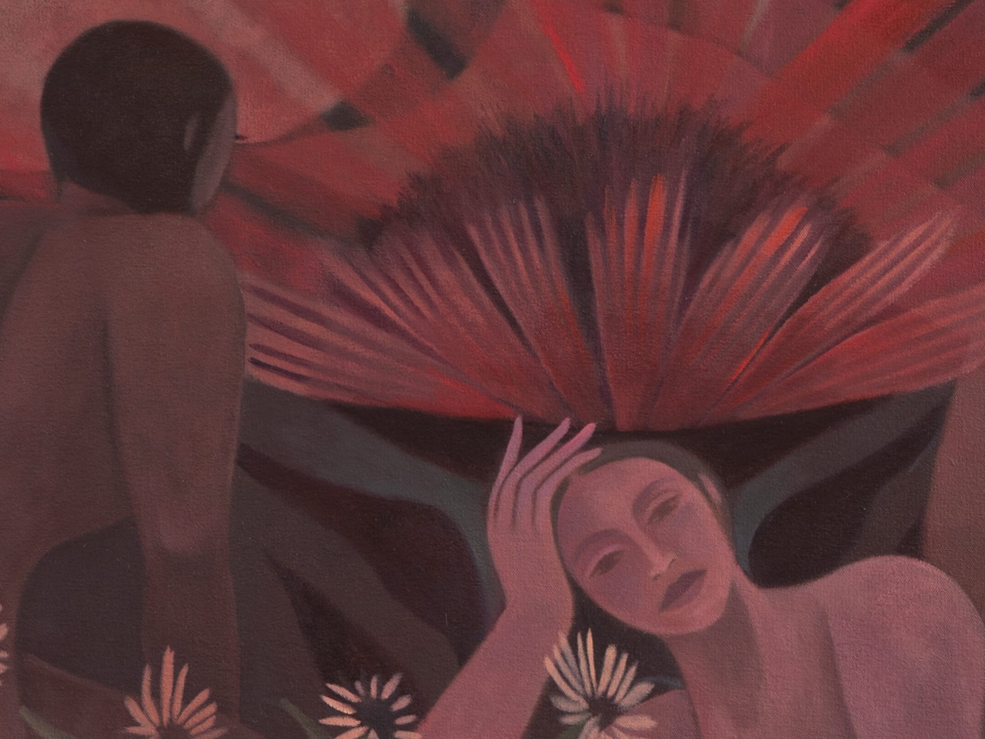 Symbiotic Communion Flourishes in Laura Berger's Expansive Paintings