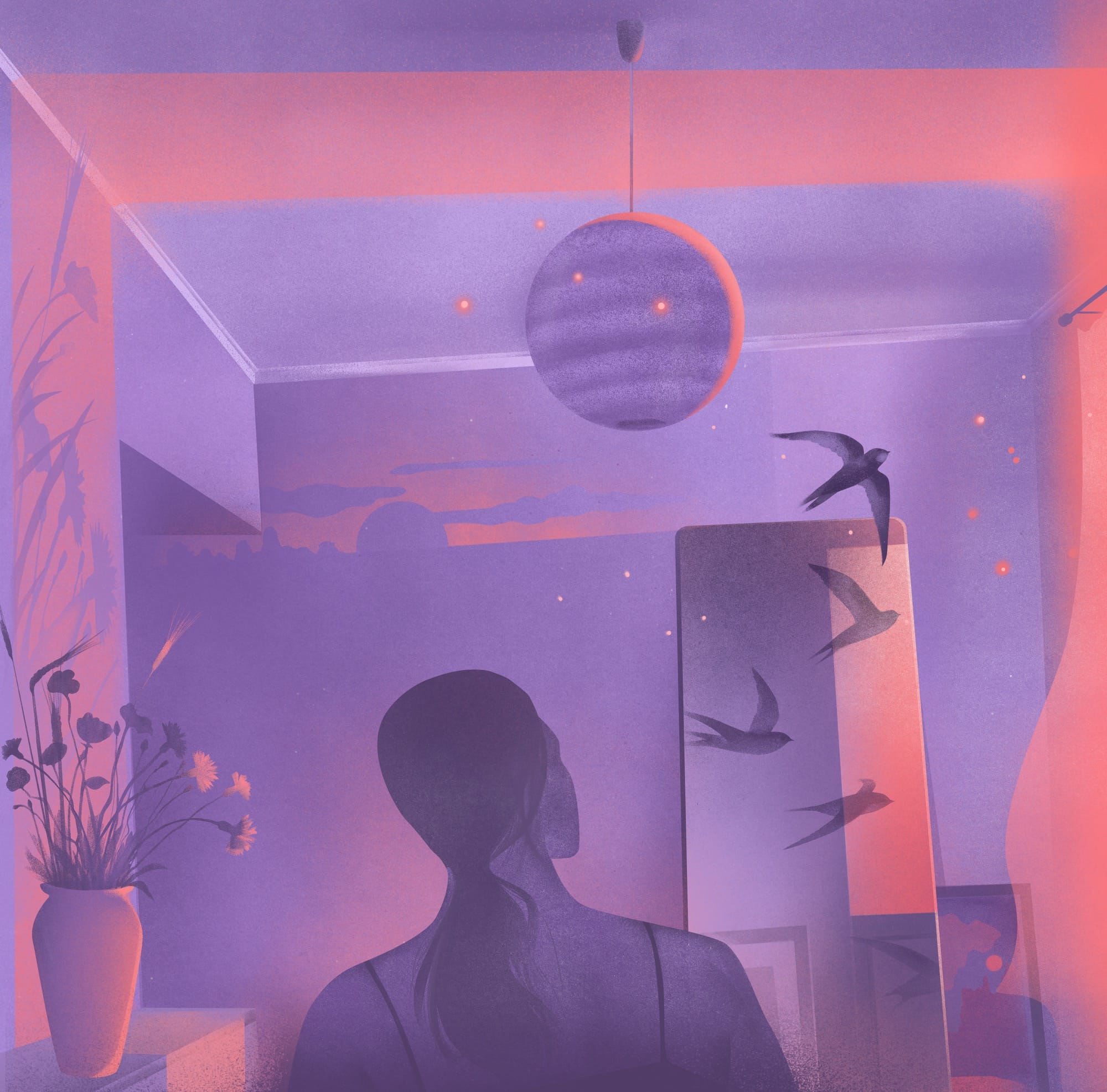 Masha Foya's Airy Illustrations Embrace the Universality of Emotions