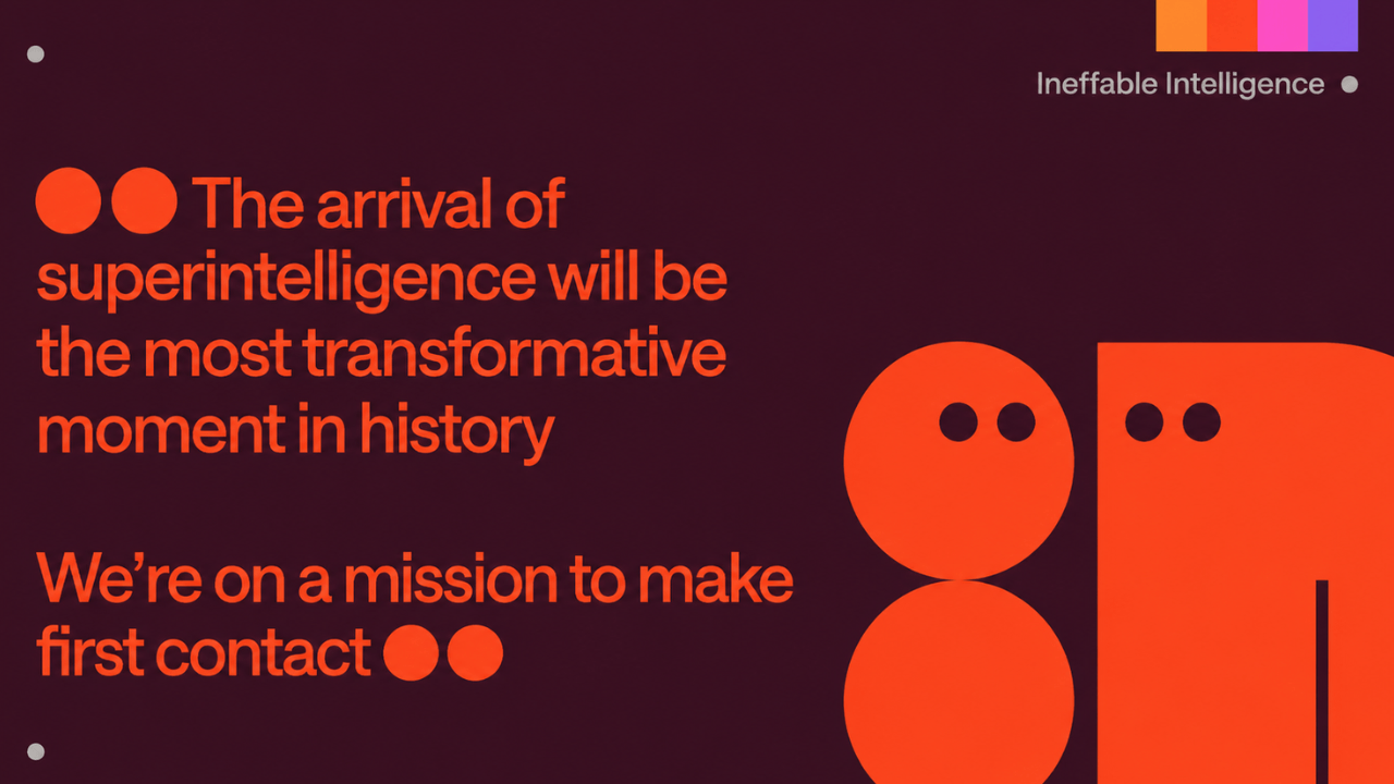 Ineffable Intelligence launches with record-breaking .1B Seed round