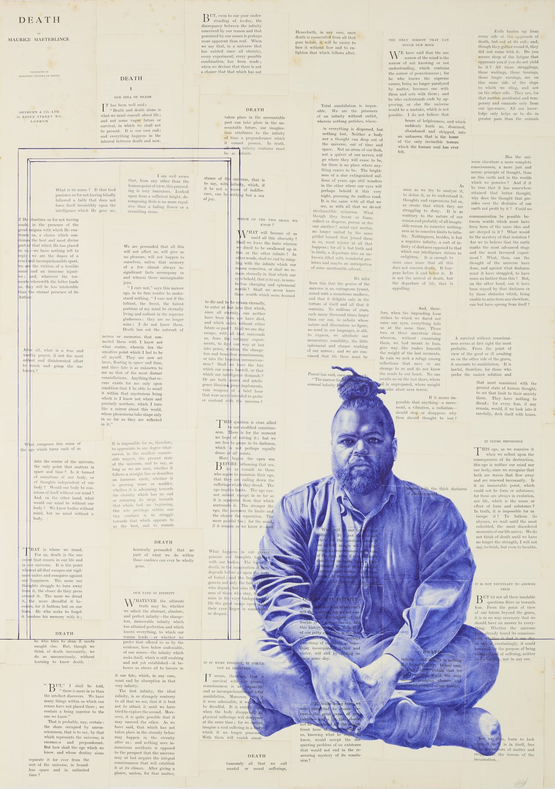 Habib Hajallie's Meticulous Ballpoint Pen Drawings Examine the Depths of Emotion