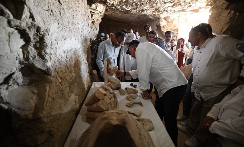 Egypt Unearths a Hidden Cache of 3,500-Year-Old Coffins at Luxor&rsquo;s Abu el-Naga