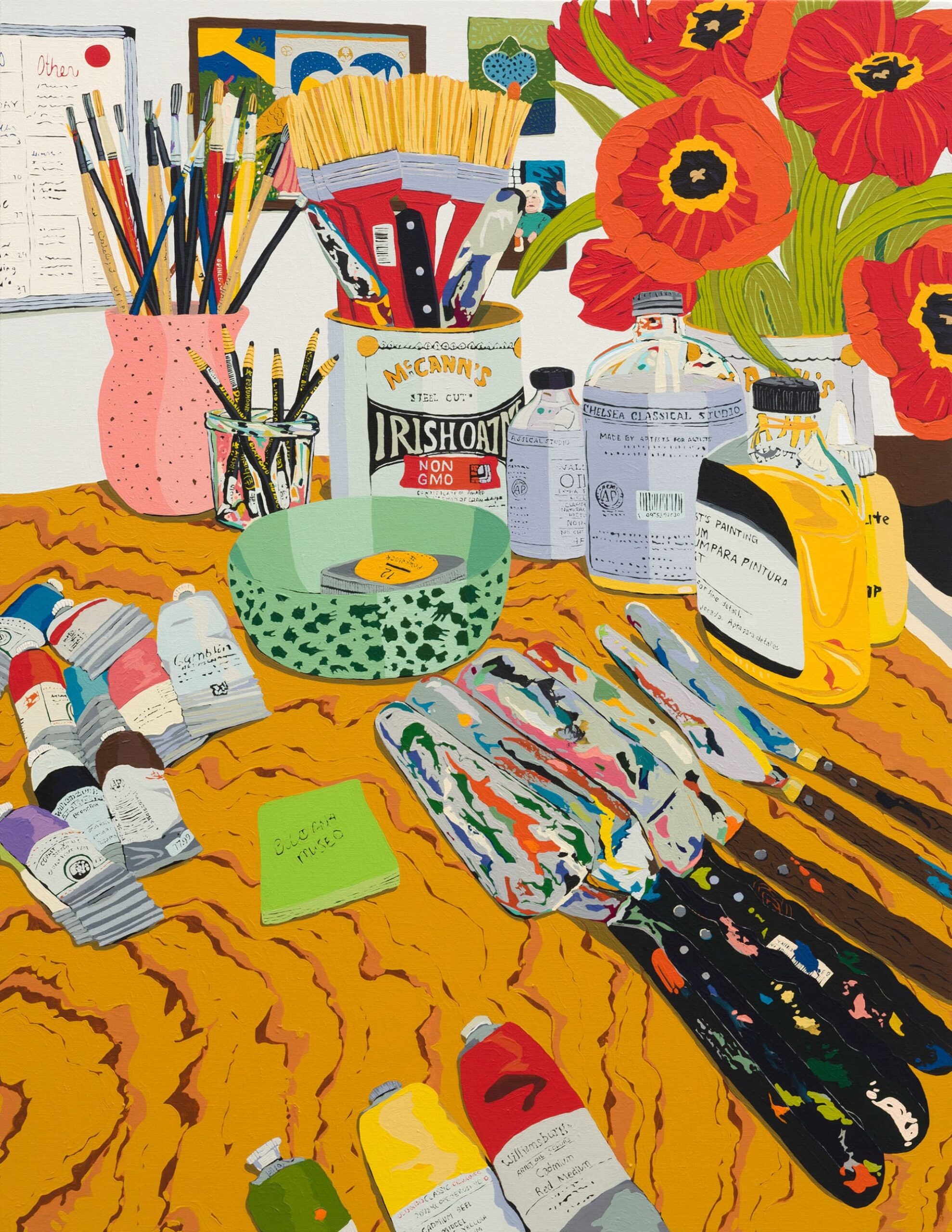Hilary Pecis Paints Saturated Snapshots of West Coast Life