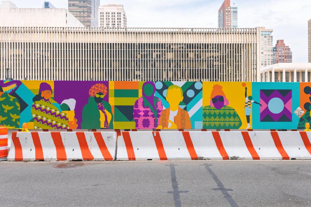 Lincoln Center Kicks Off Accessibility Project With Vibrant New Mural