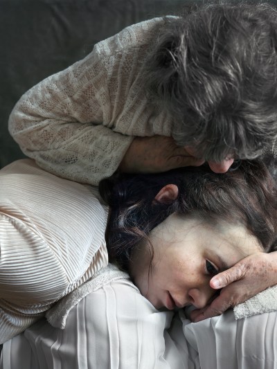 Aneta Grzeszykowska Shoots Poetic Portraits in a Mask of Herself at Age 14