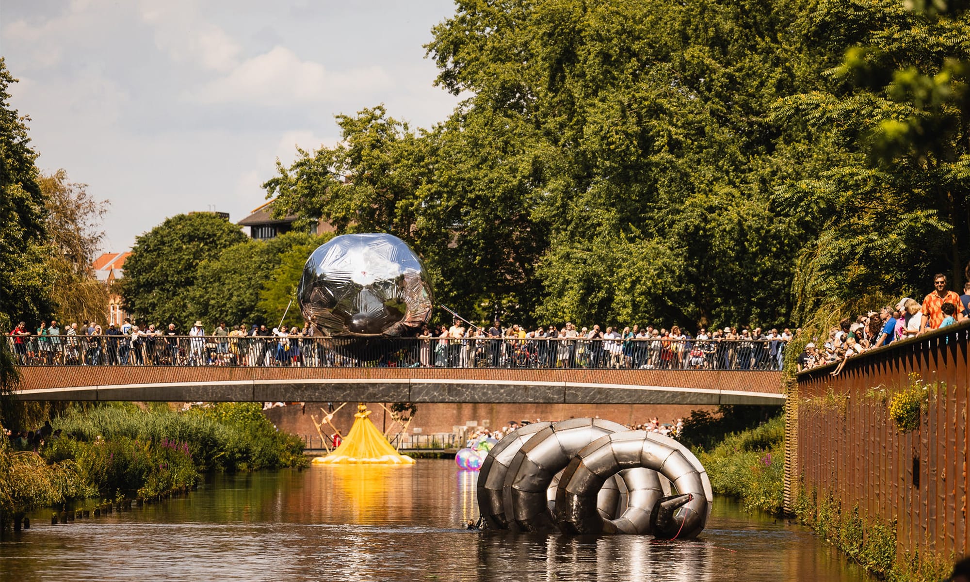 A Parade of Floating Artworks Honors Hieronymus Bosch in the Netherlands