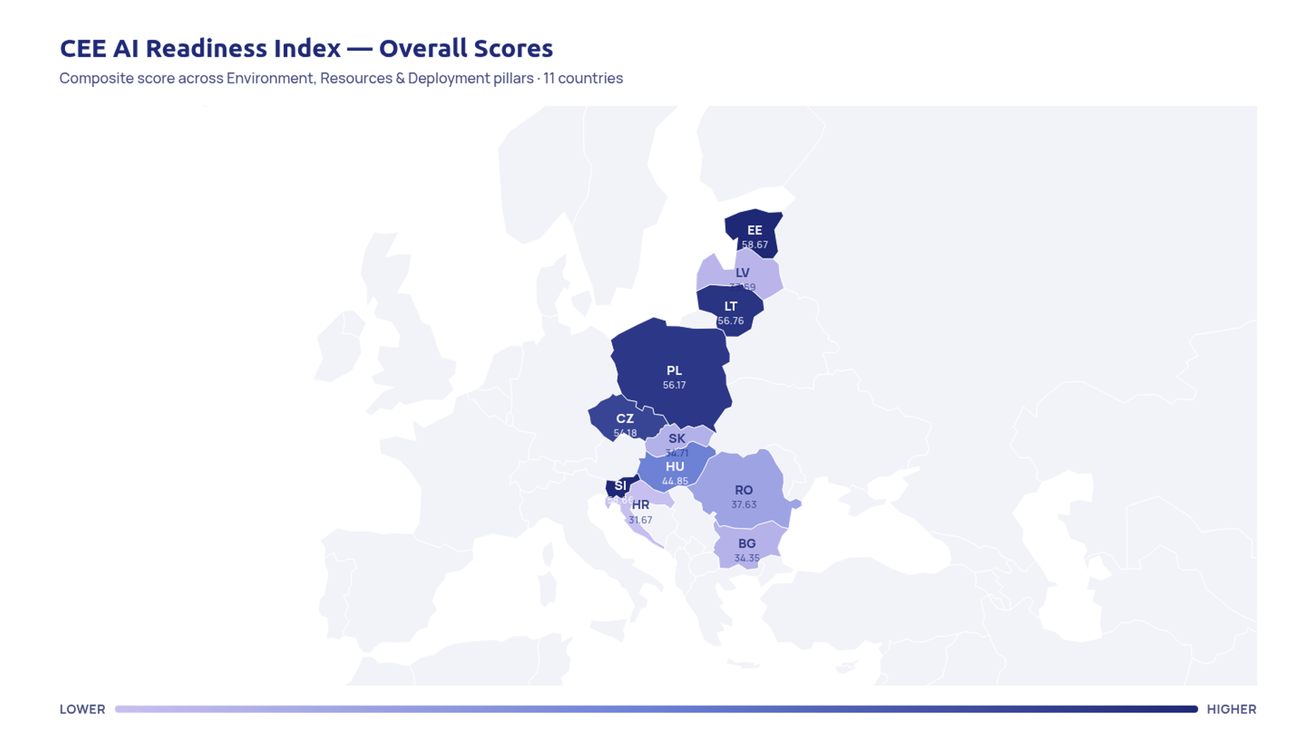 Small countries, big readiness: CEE AI Index 2026 highlights AI leaders in Central and Eastern Europe