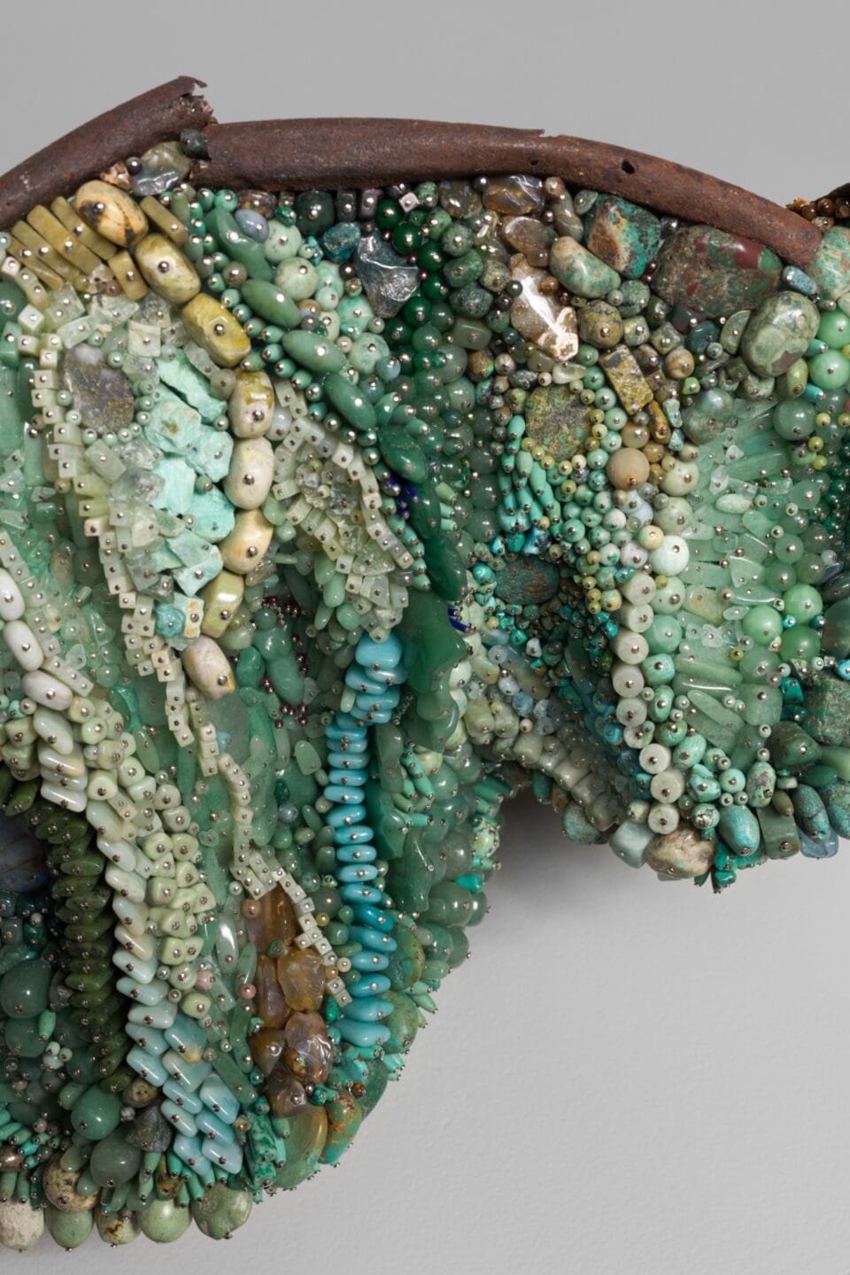 Semiprecious Stones Coat Kathleen Ryan's Oversized Sculptures of Rotting Food
